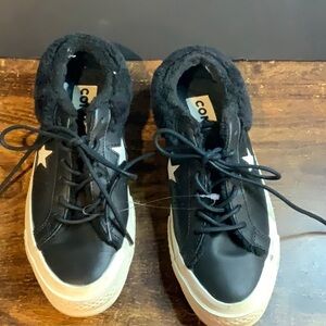 Converse One Star Ox Fur Sneakers